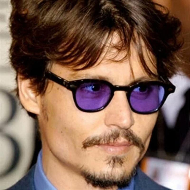 Johnny Depp Oval Sunglasses For Men -FunkyTradition - FunkyTradition