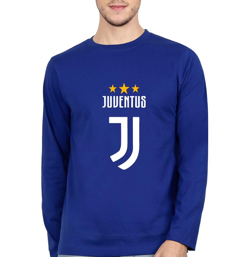 Juventus Full Sleeves T-Shirt For Men-FunkyTradition - FunkyTradition