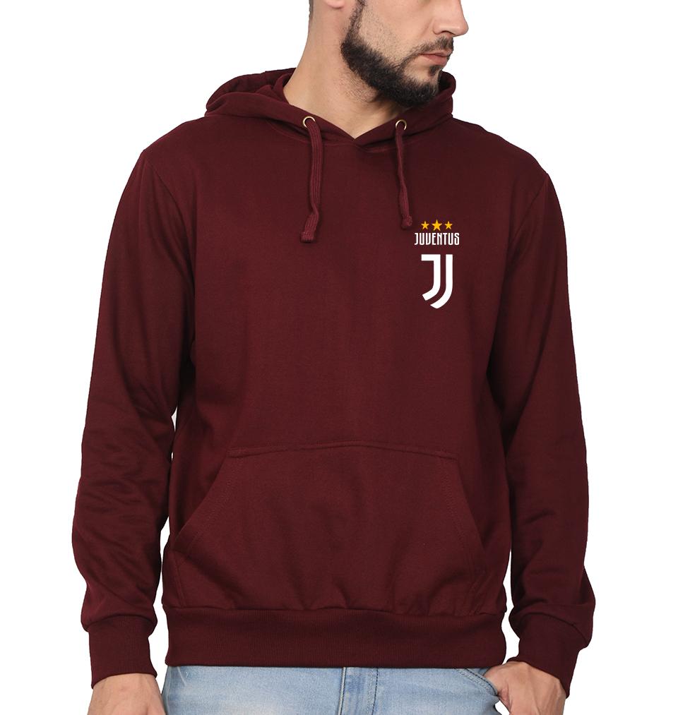 Juventus Logo Hoodie For Men-FunkyTradition - FunkyTradition