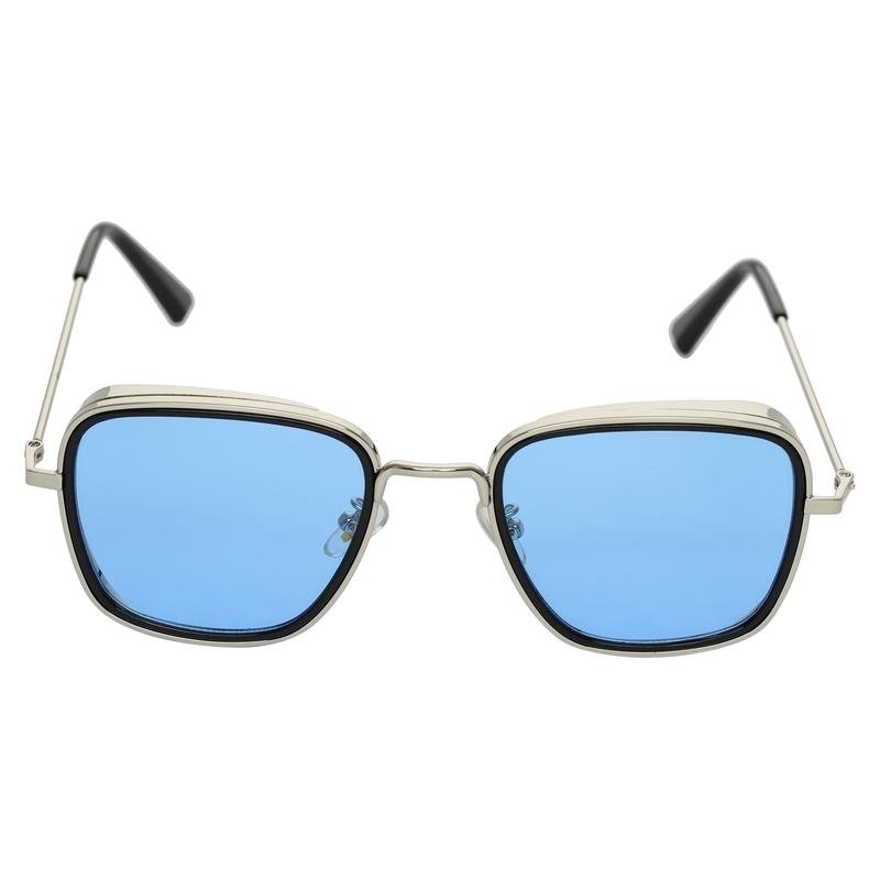 KB Aqua Blue And Black Premium Edition Sunglasses For Men And Women-FunkyTradition - FunkyTradition