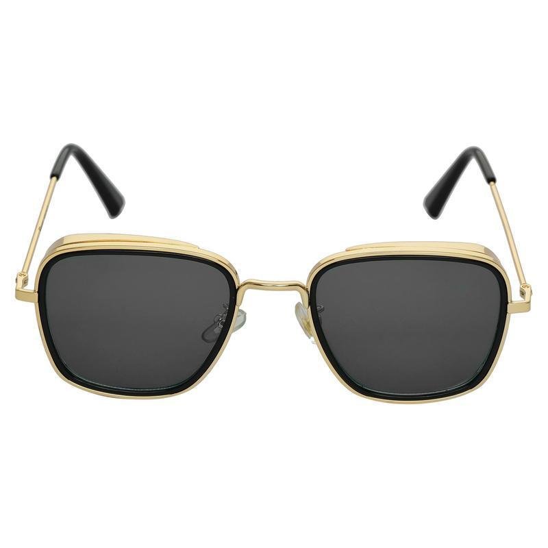 KB Black And Gold Premium Edition Sunglasses For Men And Women-FunkyTradition - FunkyTradition