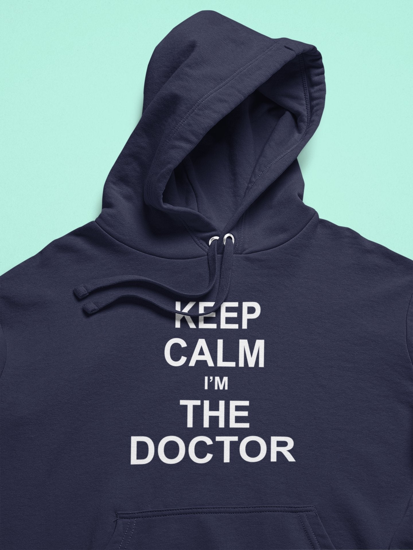 Keep Calm I Am A Doctor Hoodies for Women-FunkyTradition - Funky Tees Club