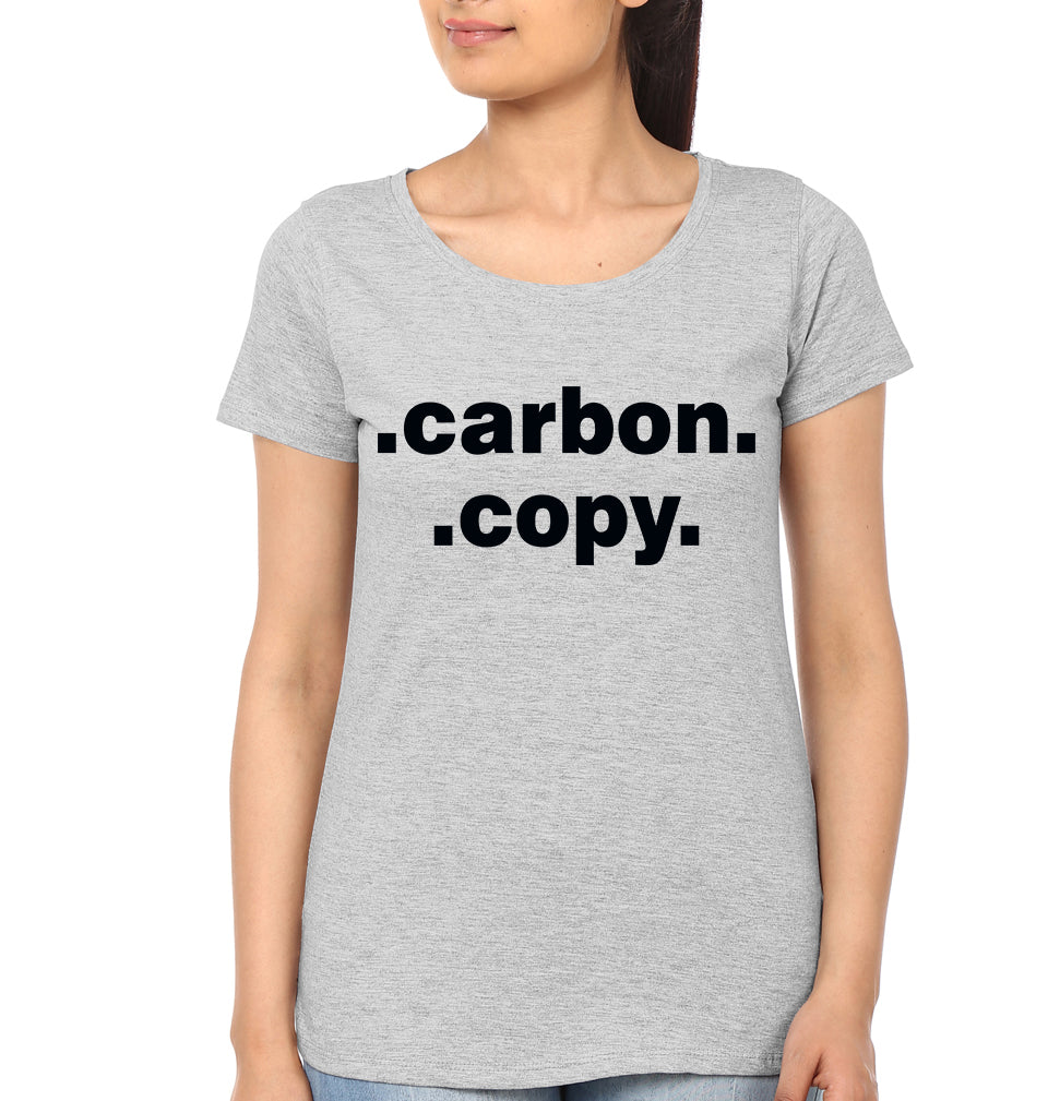 Original & Carbon Copy Mother and Daughter Matching T-Shirt- FunkyTradition