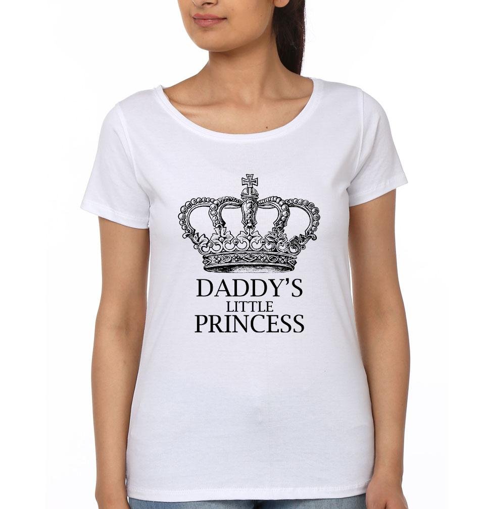 King Aka Daddy Daddy's Little Princess Father and Daughter Matching T-Shirt- FunkyTradition - FunkyTradition