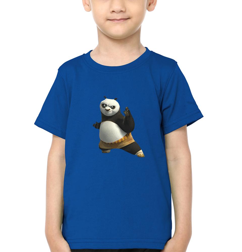 Kung Fu Panda Half Sleeves T-Shirt for Boy-FunkyTradition - FunkyTradition