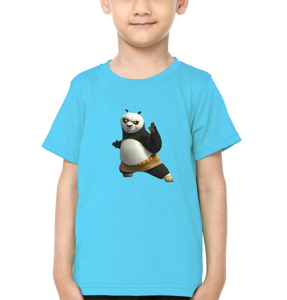 Kung Fu Panda Half Sleeves T-Shirt for Boy-FunkyTradition - FunkyTradition