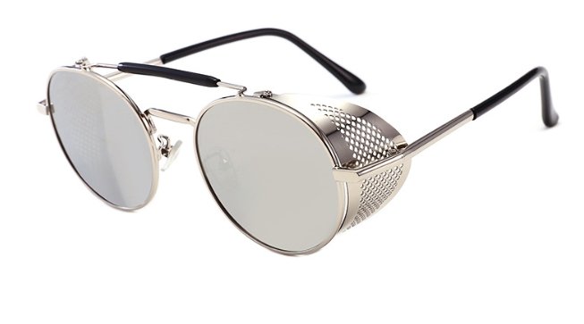 Latest Round Side Shield Sunglasses For Men And Women-FunkyTradition - FunkyTradition