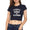 Legends are Born in October Womens Crop Top-FunkyTradition Half Sleeves T-Shirt FunkyTradition