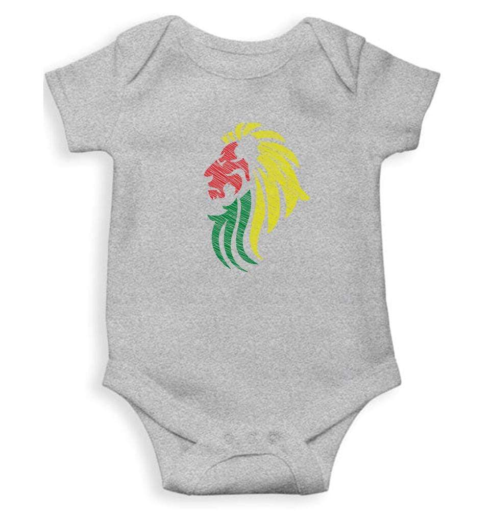 Lion Abstract Rompers for Baby Boy- FunkyTradition FunkyTradition