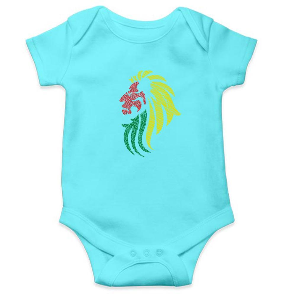Lion Rompers for Baby Girl- FunkyTradition FunkyTradition