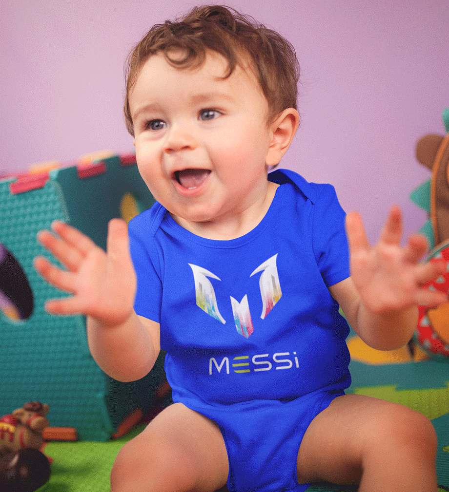 Messi Rompers for Baby Boy- FunkyTradition FunkyTradition