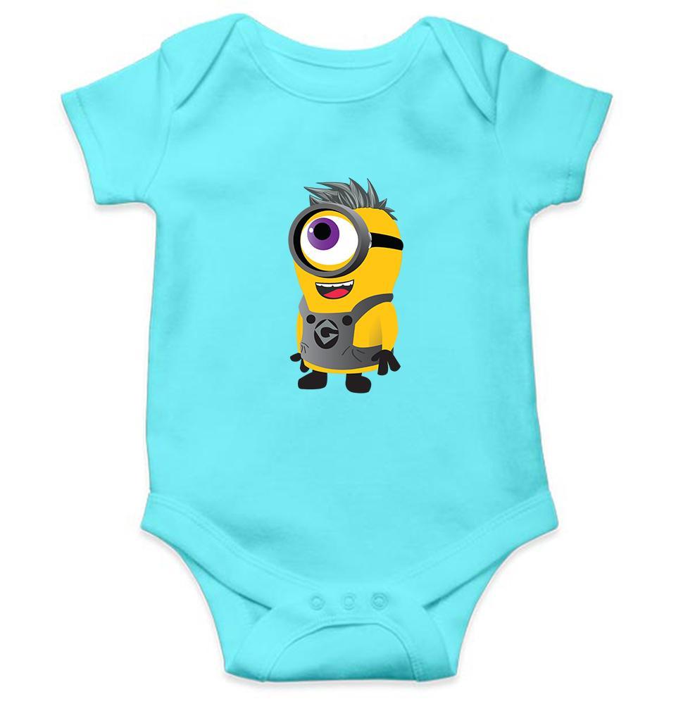 Minion Funky Abstract Rompers for Baby Boy- FunkyTradition FunkyTradition