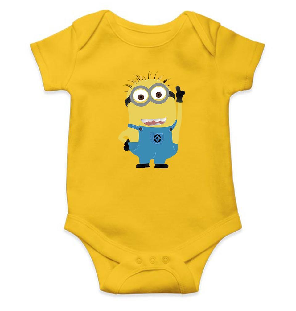 Minion Gru Rompers for Baby Girl- FunkyTradition FunkyTradition
