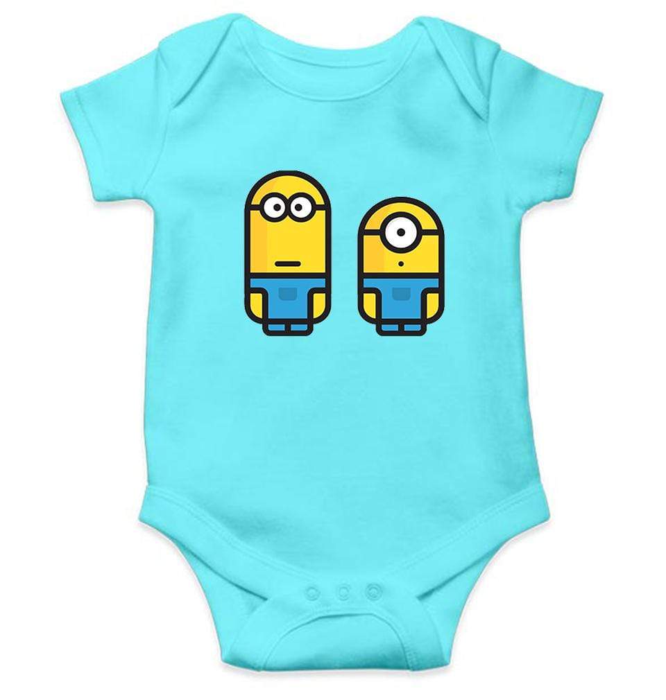 Minion Illustrator Rompers for Baby Girl- FunkyTradition FunkyTradition