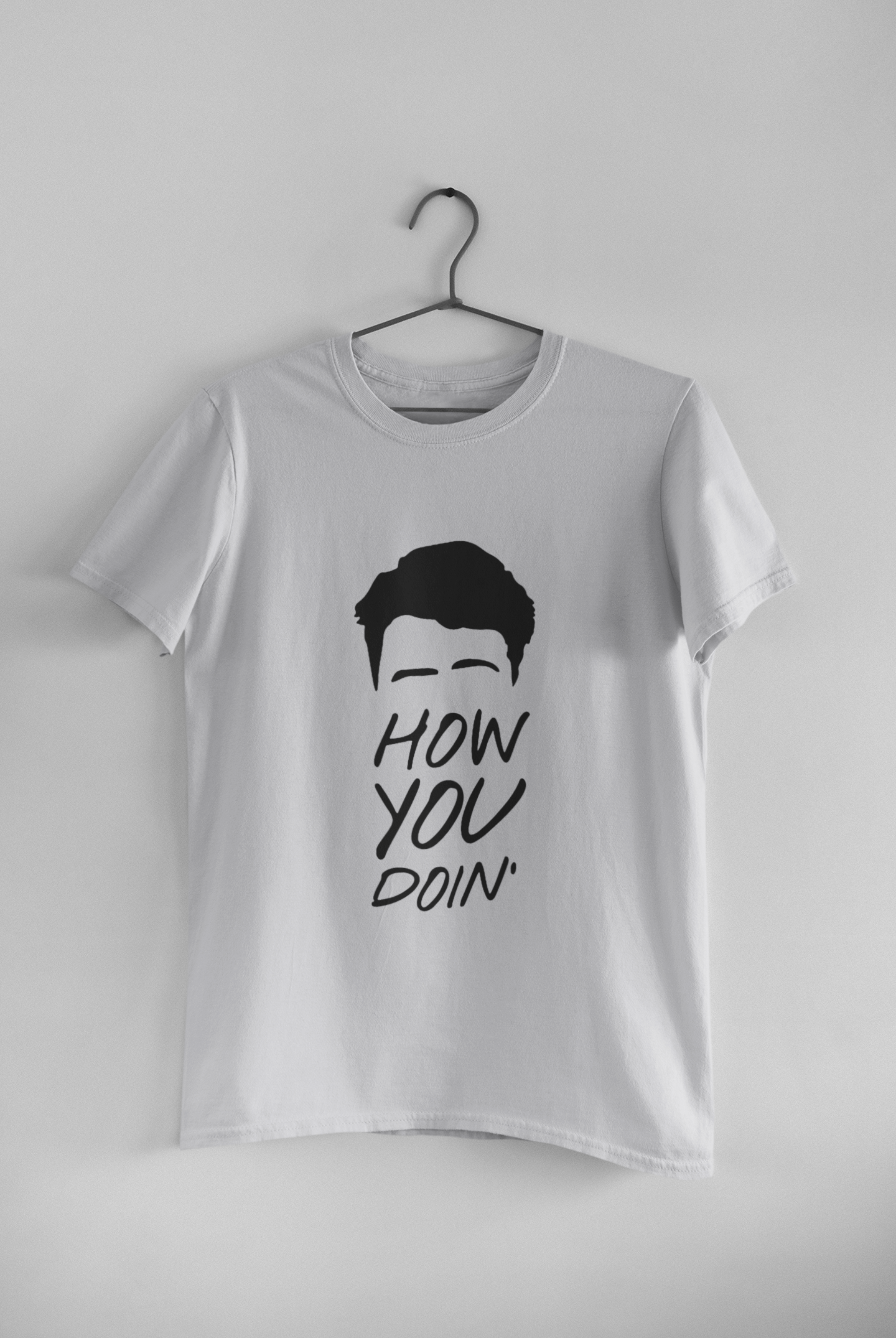 How You Doin Web Series Mens Half Sleeves T-shirt- FunkyTradition
