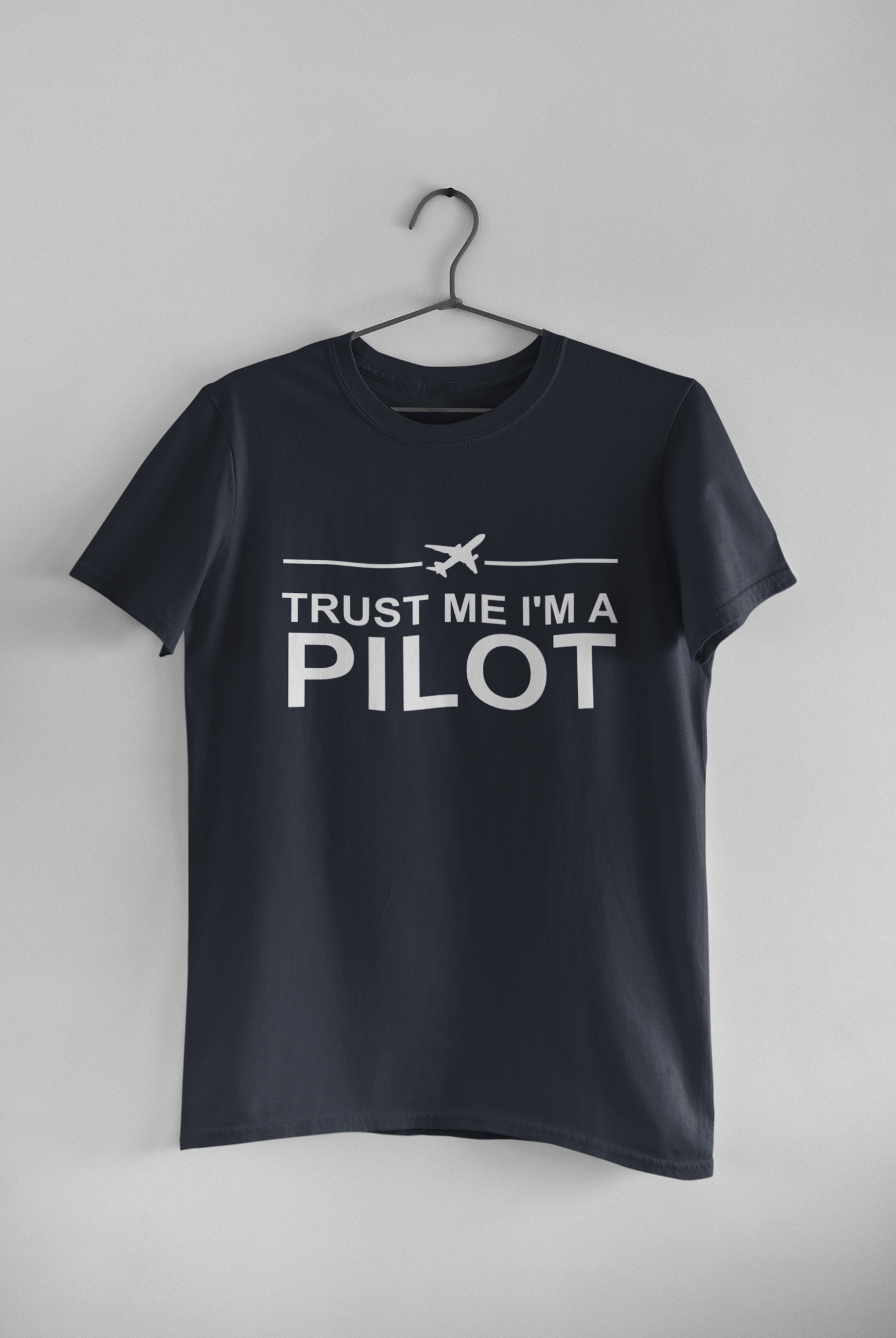 Trust Me I Am A Pilot Mens Half Sleeves T-shirt- FunkyTradition