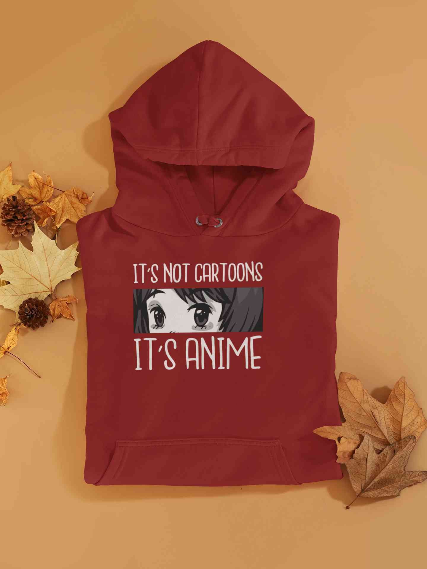 Anime Hoodie Large All Over Face Print Pull Over Long Sleeve Pocket | eBay