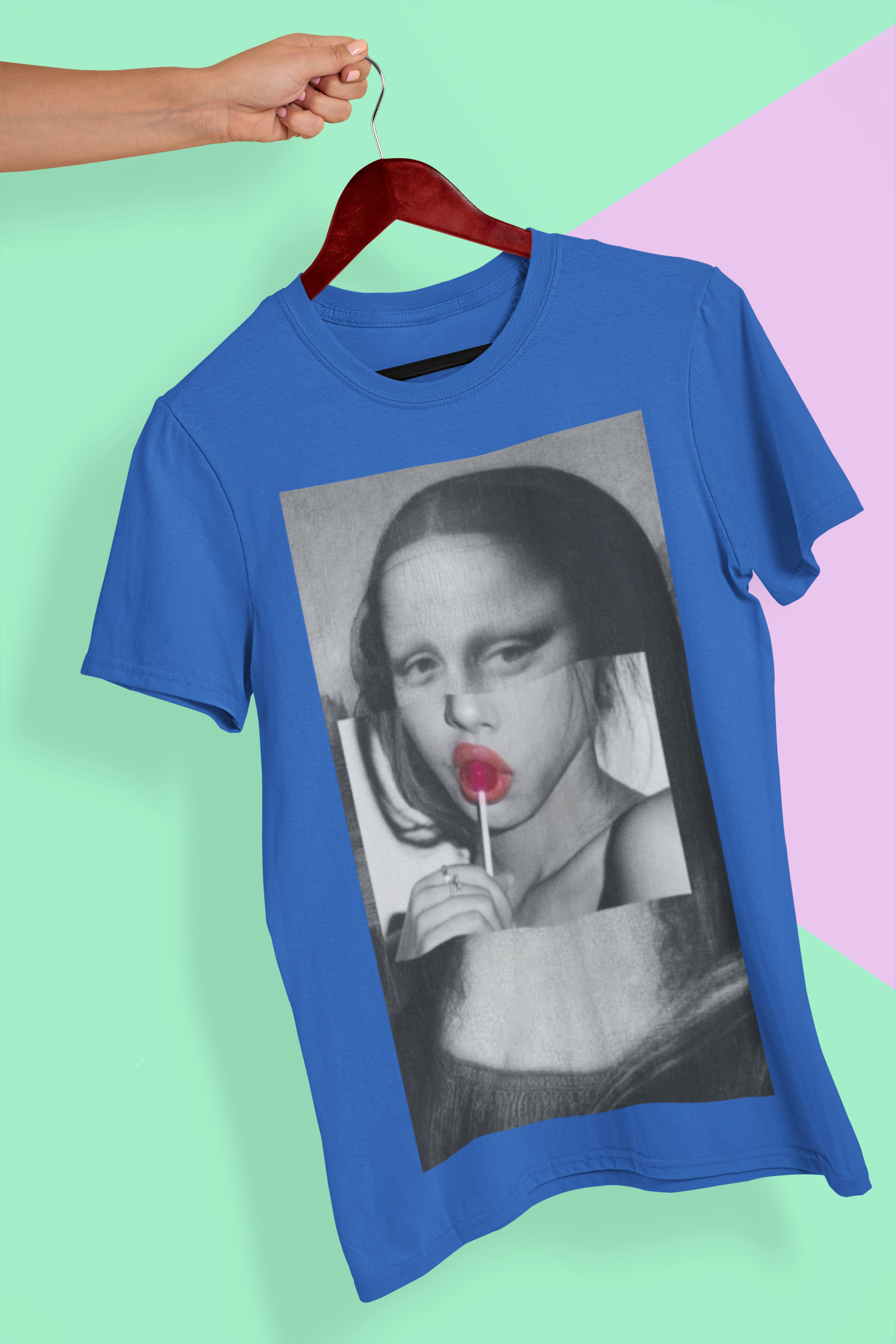 Monapop Women Half Sleeves T-shirt- FunkyTradition