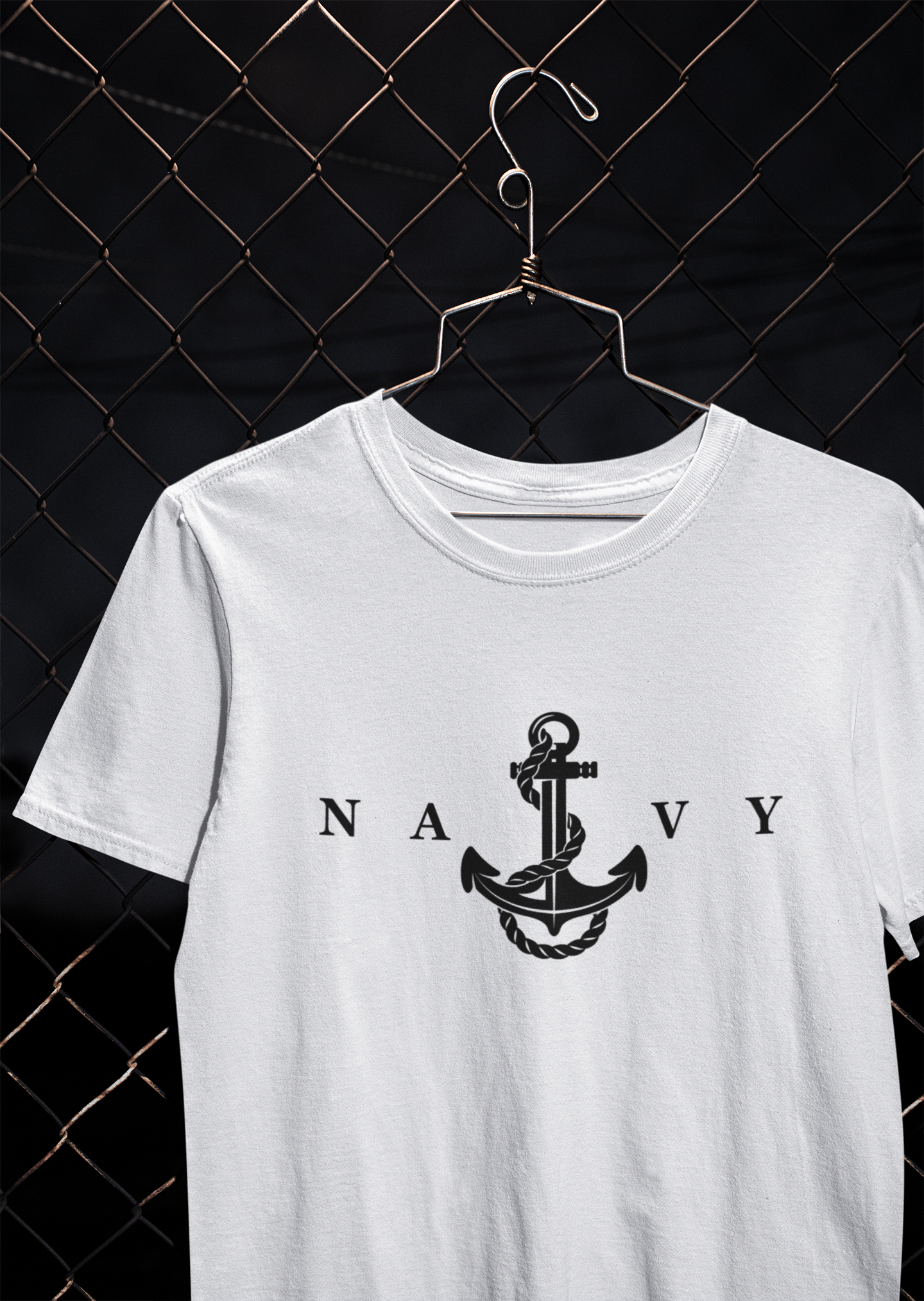 Merchant Navy Mens Half Sleeves T-shirt- FunkyTradition