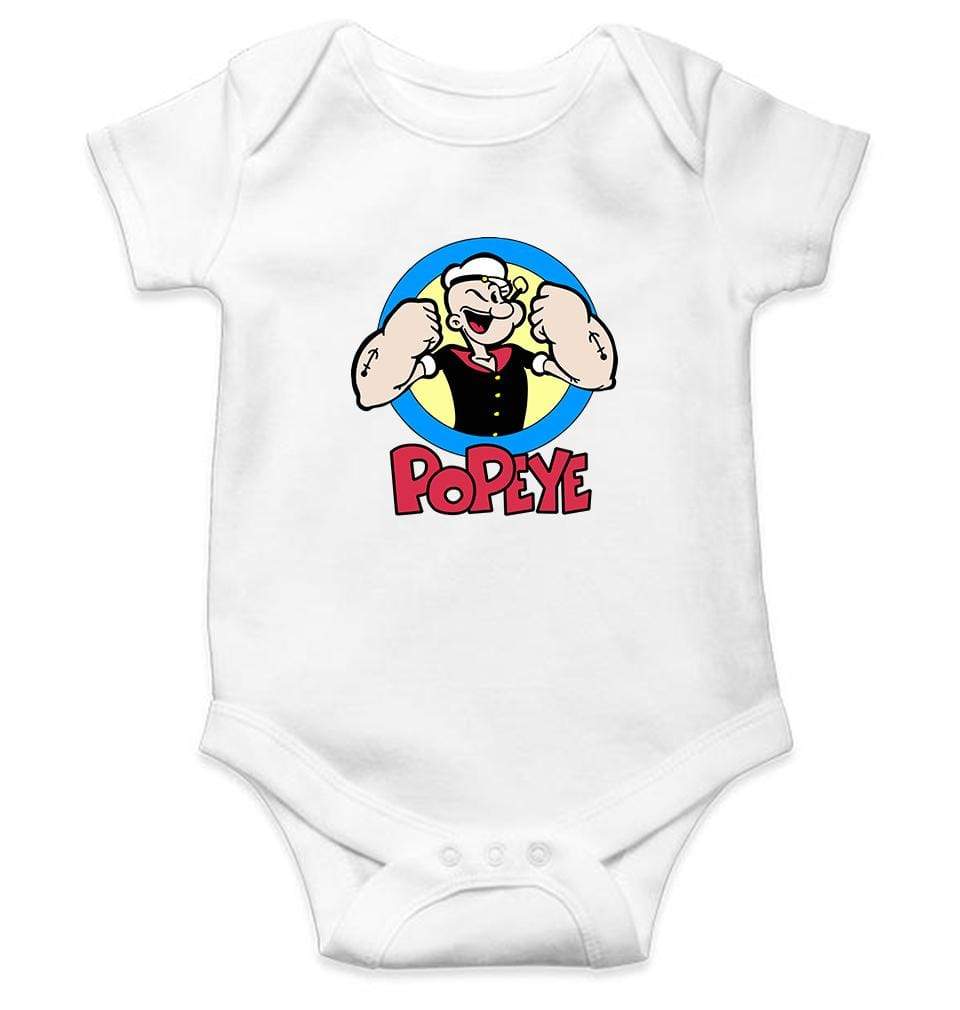 Popeye Rompers for Baby Girl- FunkyTradition FunkyTradition