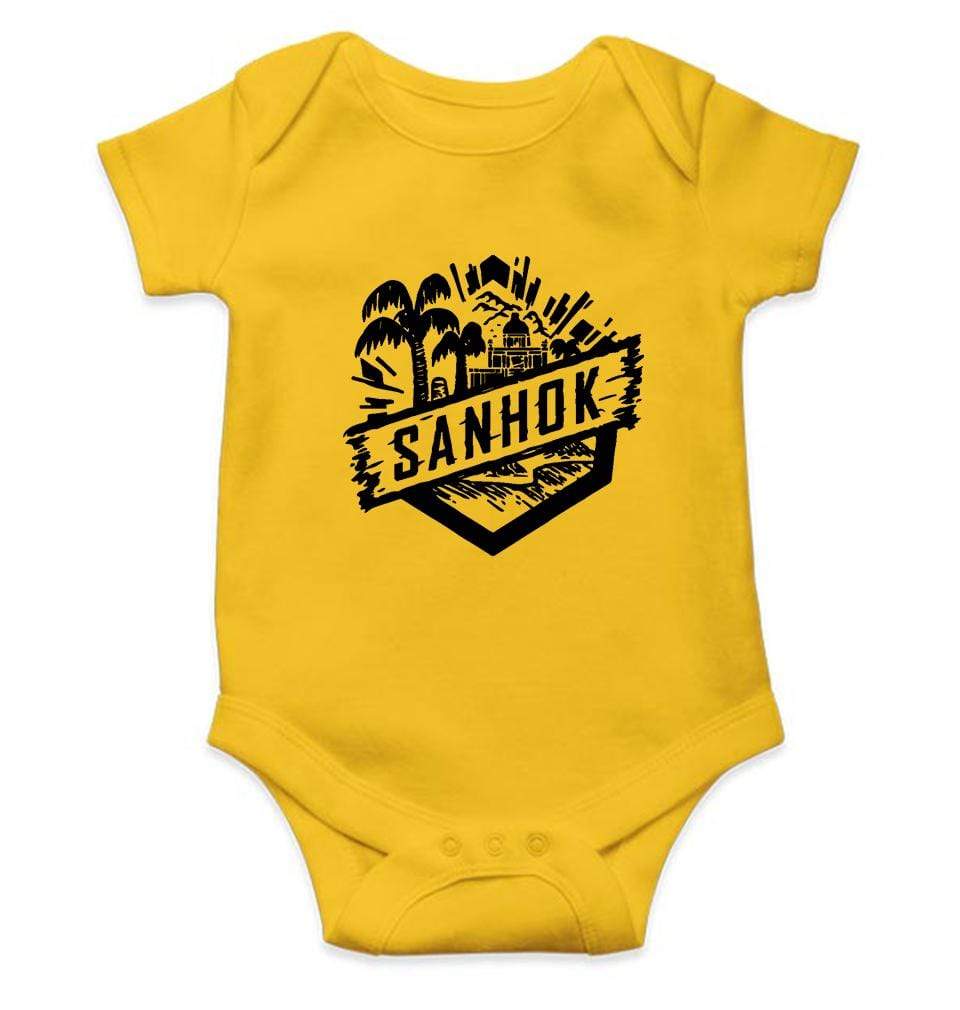 PUBG Sanhok Rompers for Baby Boy- FunkyTradition FunkyTradition