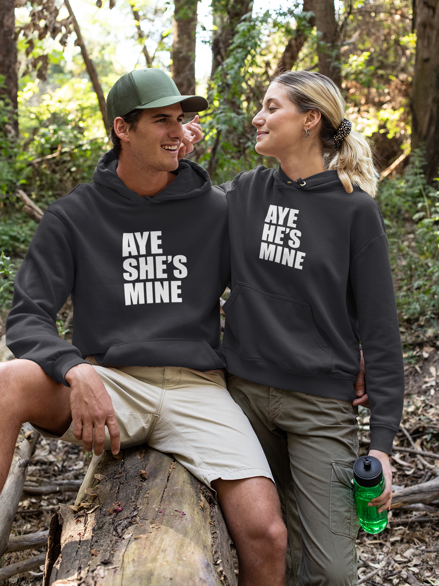 Mine Couple Hoodie-FunkyTradition