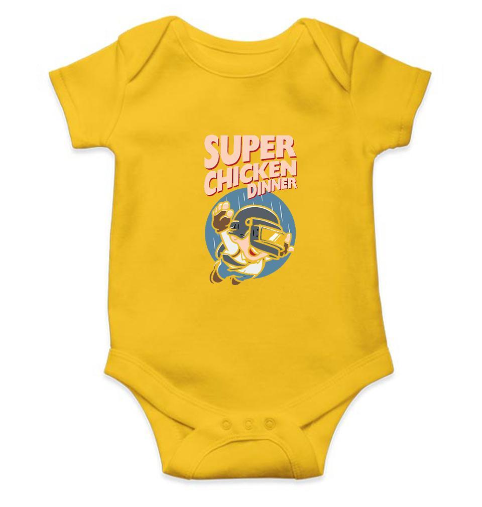 Super Chicken Dinner PUBG Rompers for Baby Boy- FunkyTradition FunkyTradition
