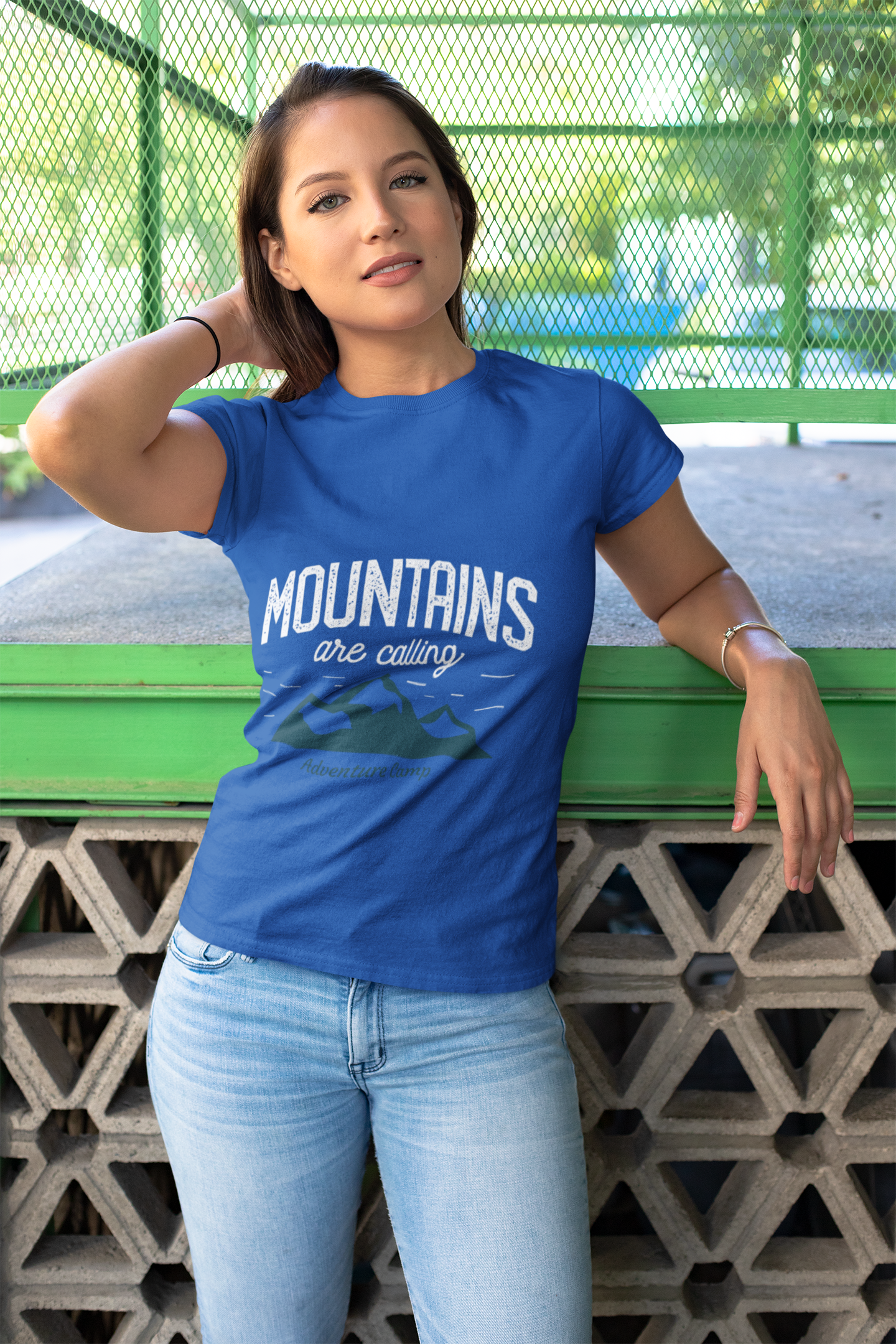 Mountains  Women Half Sleeves T-Shirt- FunkyTradition