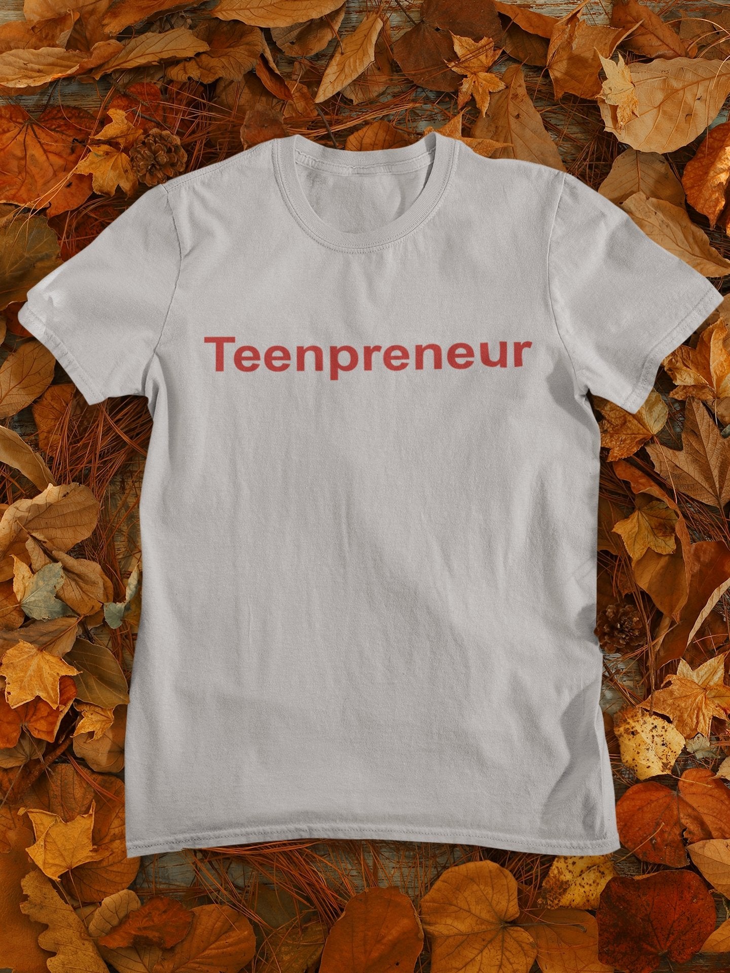 Teenpreneur Mens Half Sleeves T-shirt- FunkyTradition - Funky Tees Club