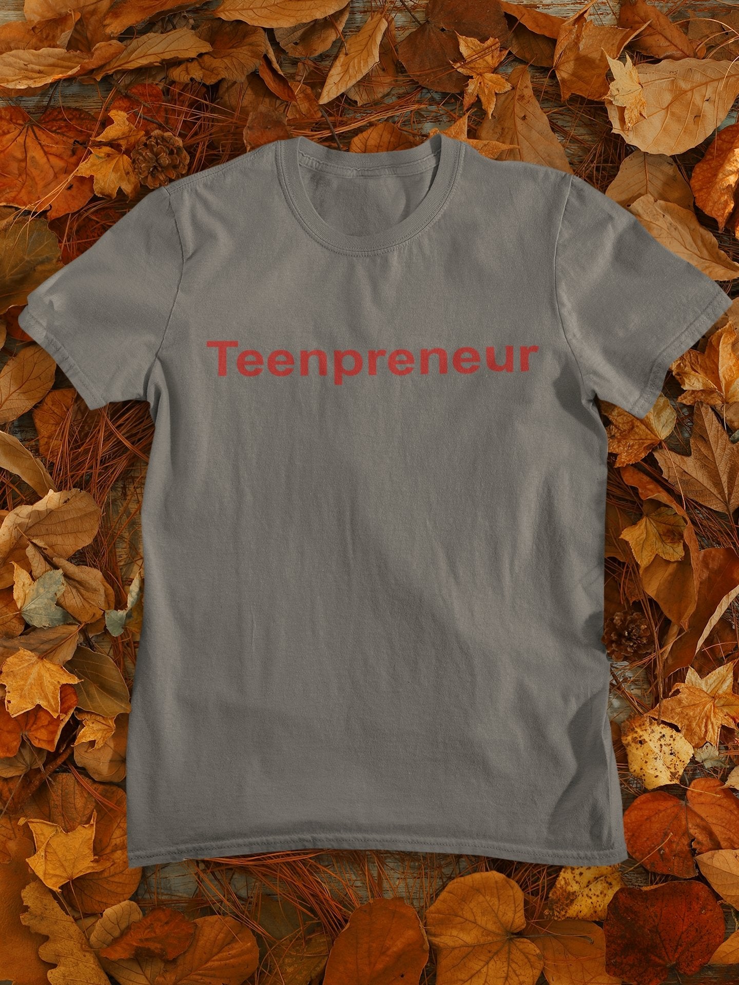 Teenpreneur Mens Half Sleeves T-shirt- FunkyTradition - Funky Tees Club