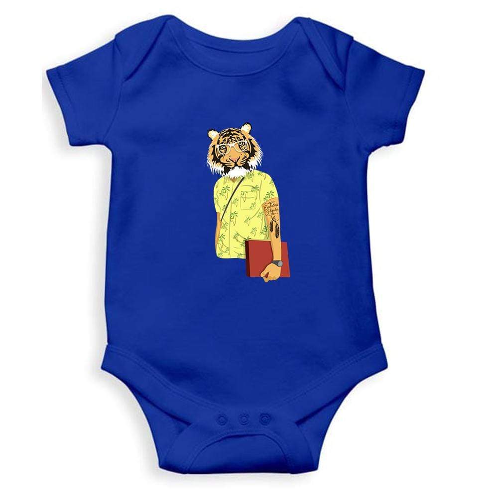 Tiger Abstract Abstract Rompers for Baby Girl- FunkyTradition FunkyTradition