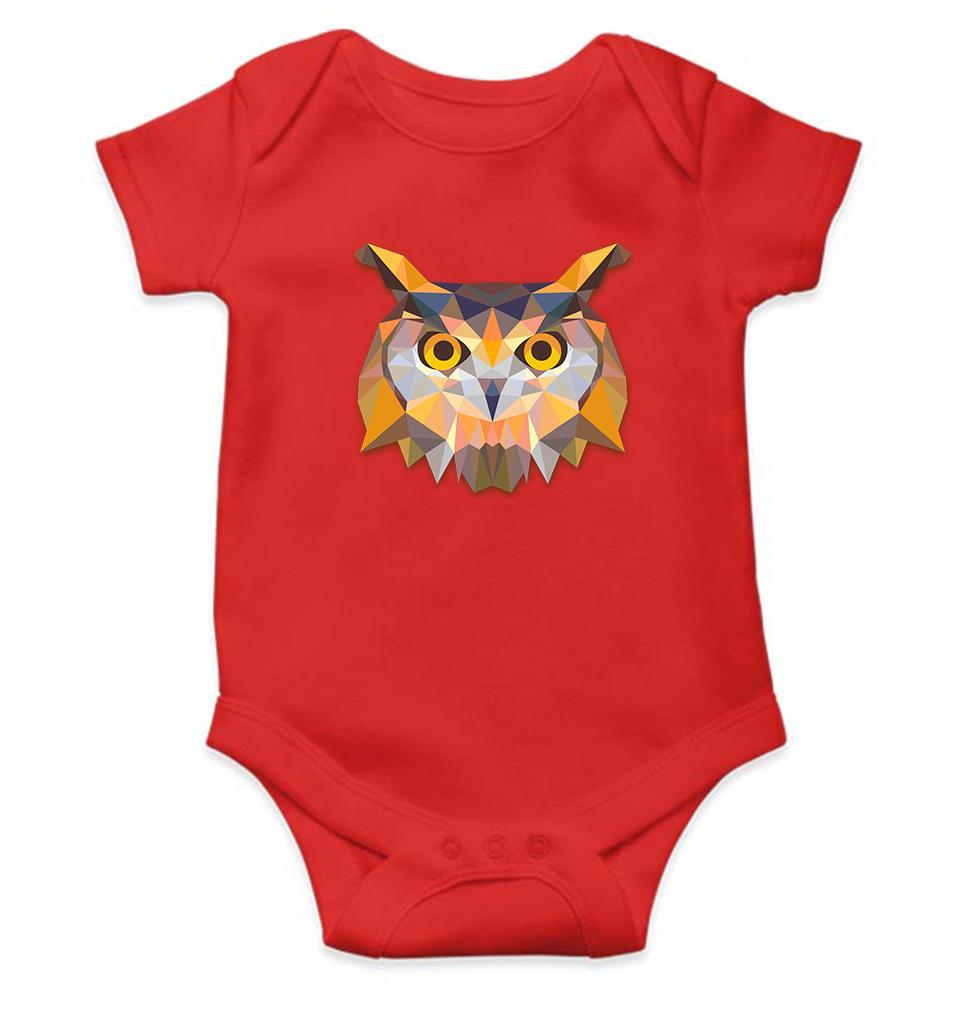 Triangle Owl Rompers for Baby Boy- FunkyTradition FunkyTradition