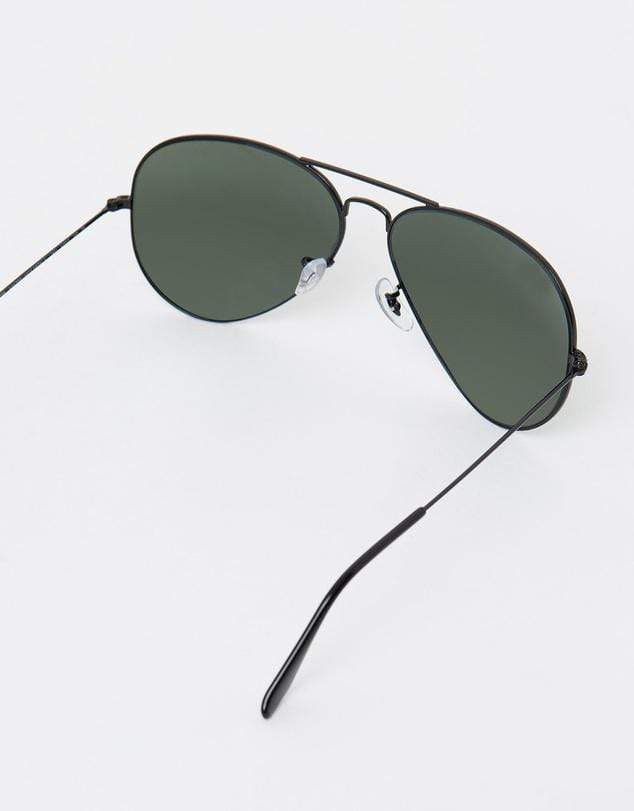 Unisex Black Aviator Sunglasses-FunkyTradition Premium FunkyTradition